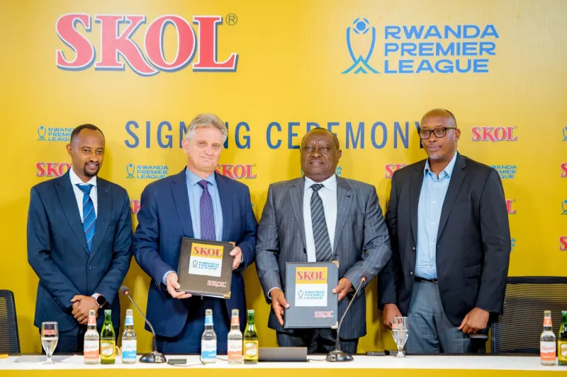 Rwanda Premier League and SKOL Brewery Ltd announce three-season partnership